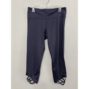 Joy Lab Women's Leggings‎ Gray Sz L Athletic Pants Yoga Workout Stretch
